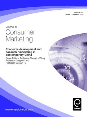 cover image of Journal of Consumer Marketing, Volume 27, Issue 7